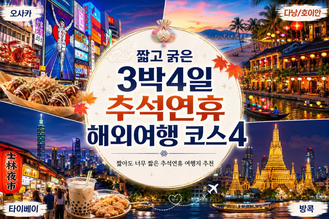 추석 연휴 여행 코스 / ⓒ인포매틱스뷰
