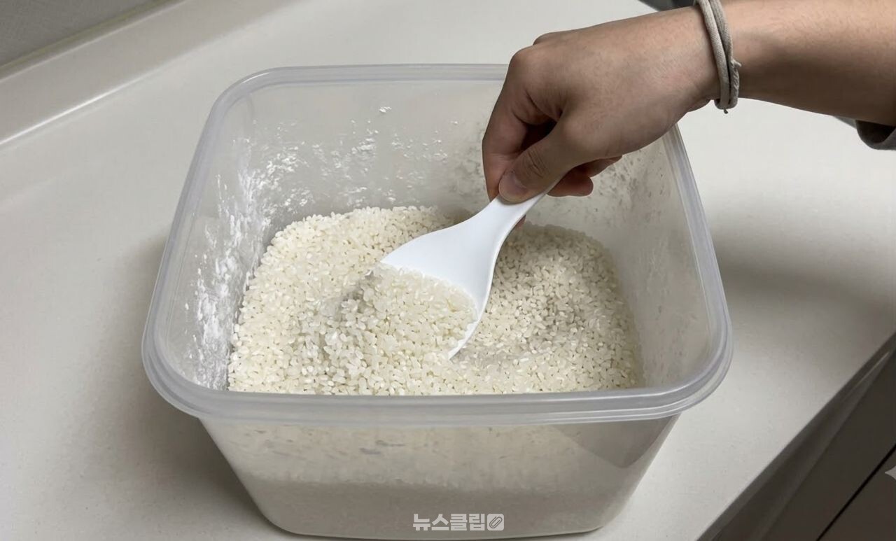 쌀 보관 / 기사 이해를 돕기 위한 AI 이미지
