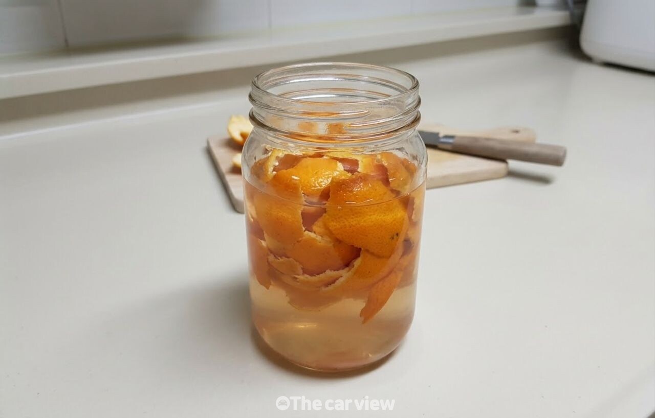 귤껍질 천연 세정제 / 기사 이해를 돕기 위한 AI 이미지
