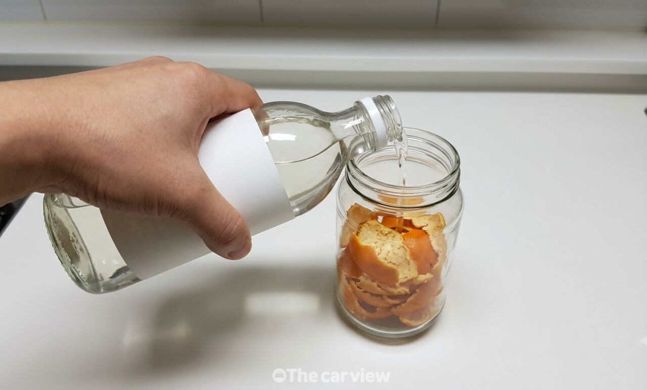 귤껍질 천연 세정제 / 기사 이해를 돕기 위한 AI 이미지