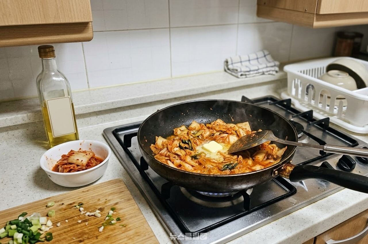 김치볶음밥 / 기사 이해를 돕기 위한 AI 이미지