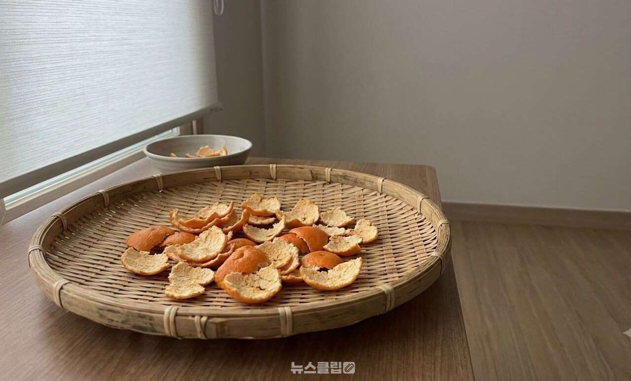 귤껍질 입욕제 / 기사 이해를 돕기 위한 AI 이미지