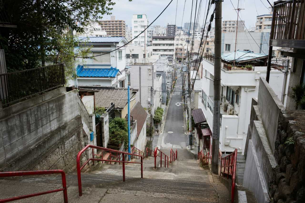 도쿄 스가신사 계단 / 이해를 돕기 위한 이미지