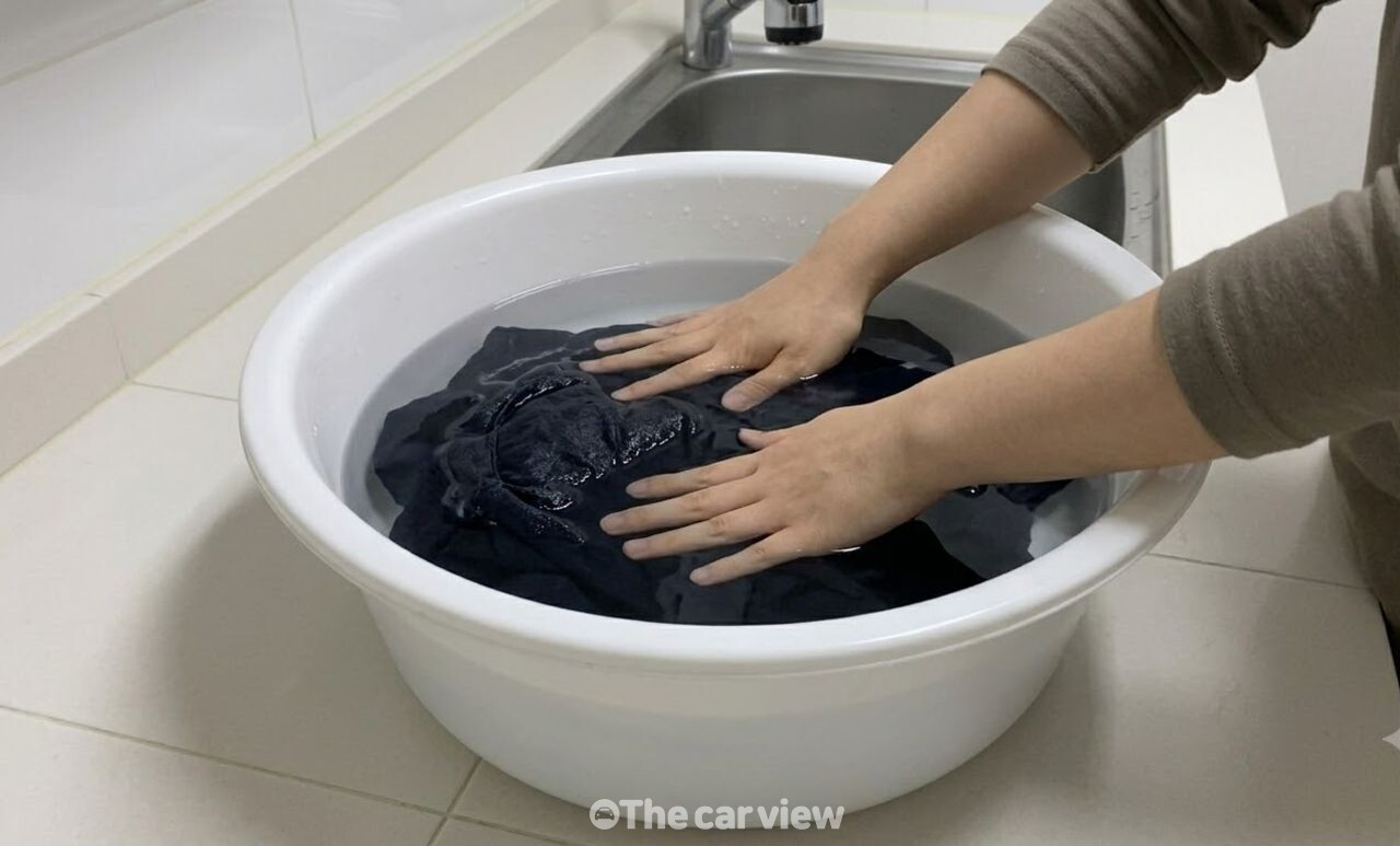 색 바랜 검은 옷 맥주로 되돌리기 / 기사 이해를 돕기 위한 AI 이미지