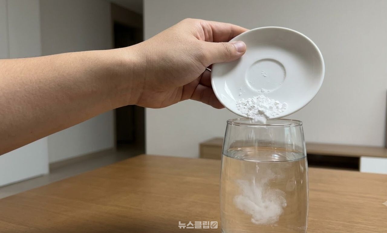 꽃다발 아스피린 화병 / 기사 이해를 돕기 위한 AI 이미지