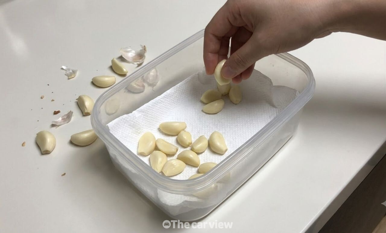 깐마늘 보관법 / 기사 이해를 돕기 위한 AI 이미지