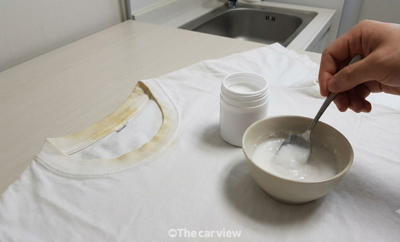 흰옷 황변 제거 / 기사 이해를 돕기 위한 AI 이미지