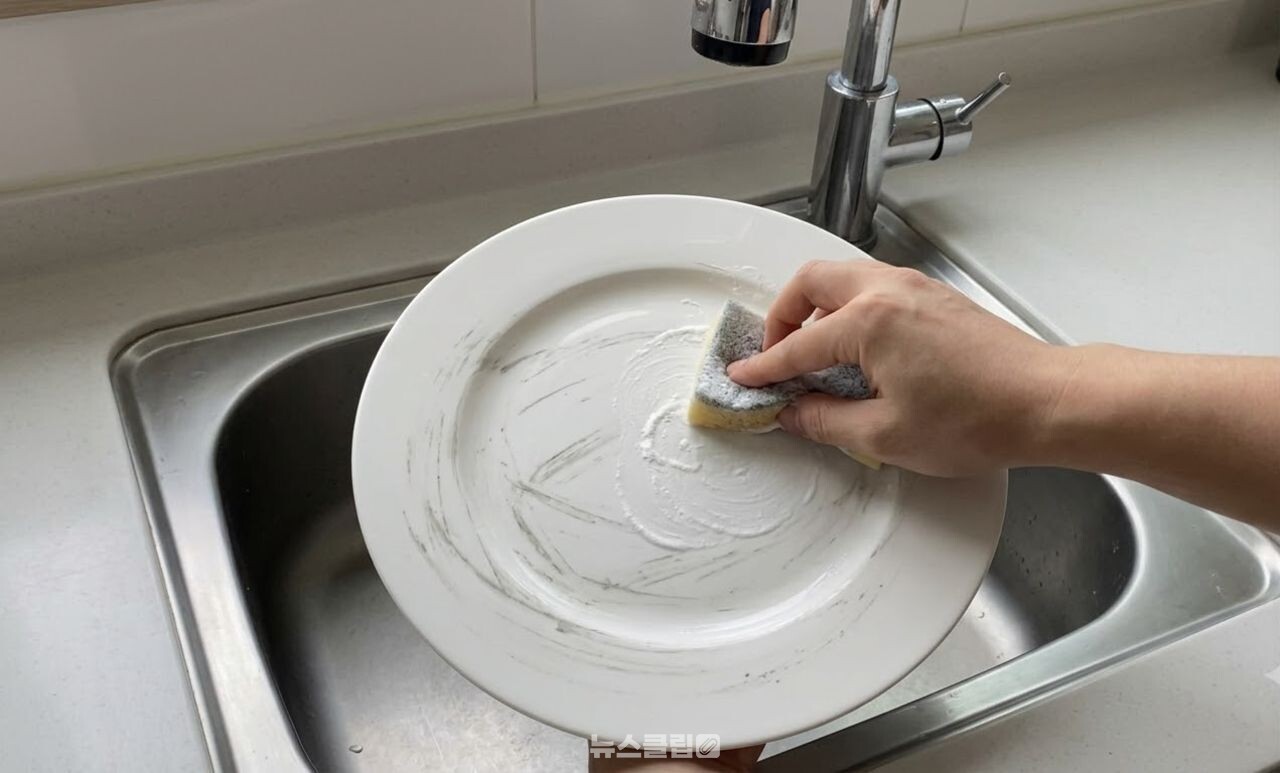 도자기 접시 얼룩 제거 / 기사 이해를 돕기 위한 AI 이미지