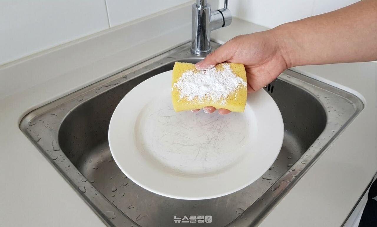 도자기 접시 얼룩 제거 / 기사 이해를 돕기 위한 AI 이미지