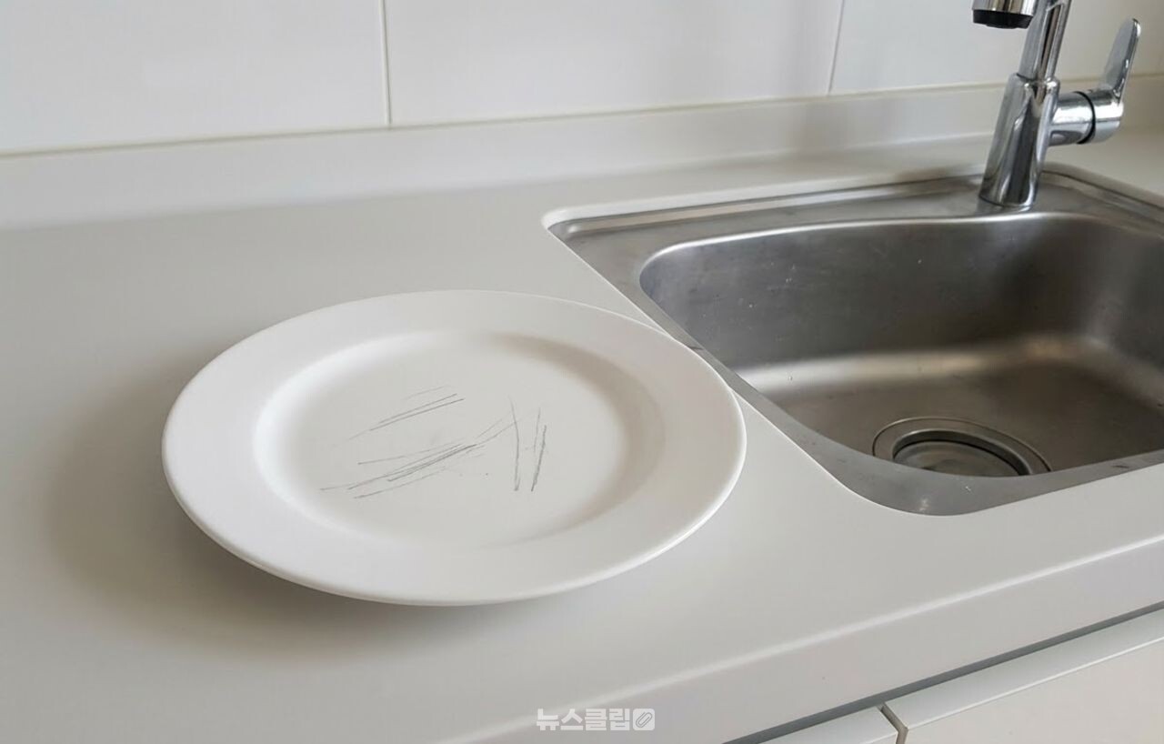 도자기 접시 얼룩 제거 / 기사 이해를 돕기 위한 AI 이미지