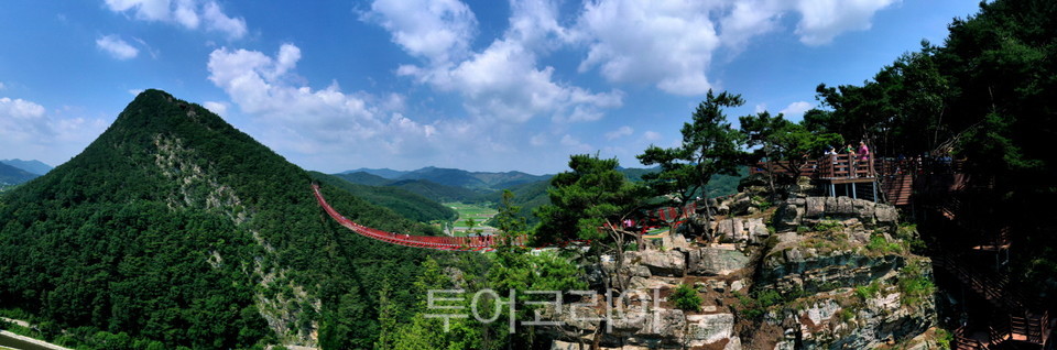 순창 채계산 출렁다리