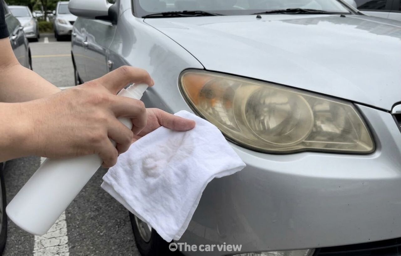 자동차 헤드라이트 백화 복원 / 기사 이해를 돕기 위한 AI 이미지