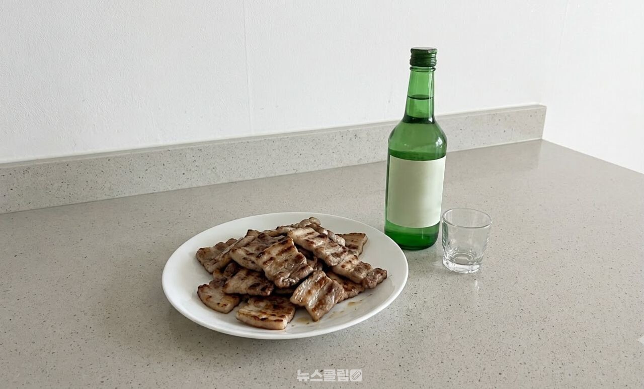 삼겹살 음식 궁합 / 기사 이해를 돕기 위한 AI 이미지