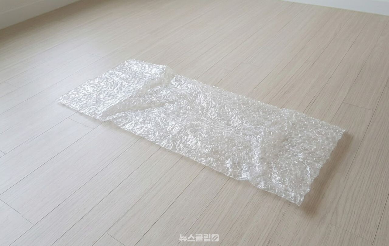 밀대걸레 뽁뽁이 활용 / 기사 이해를 돕기 위한 AI 이미지
