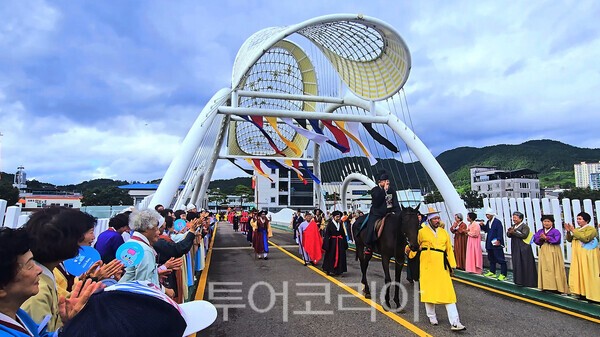 사진 / 조선왕조실록 적상산사고 이안행렬의 모습_유지훈 투어코리아 기자