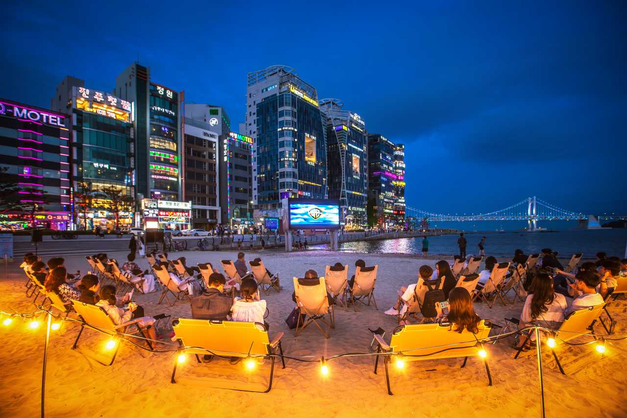 광안리 야경 / 사진=부산관광공사 써머트리