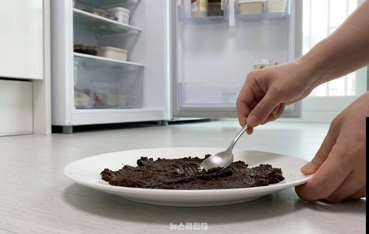 냉장고 냄새 커피 찌꺼기 / 기사 이해를 돕기 위한 AI 이미지