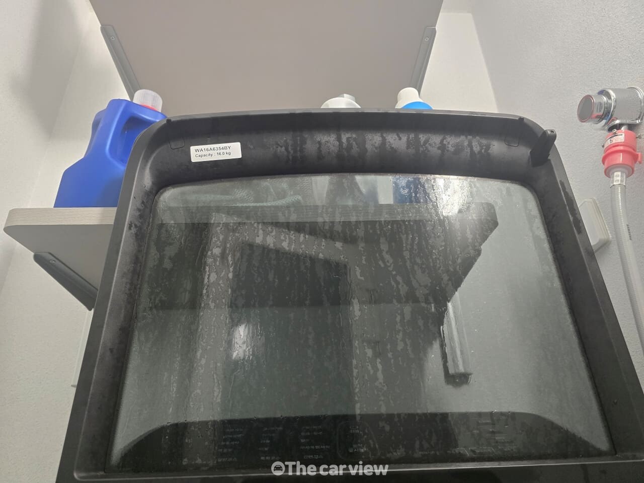세탁기 덮개 습기 / 사진=더카뷰