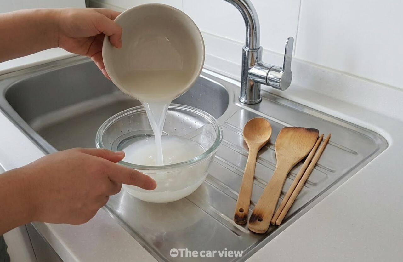 나무 수저 관리 / 기사 이해를 돕기 위한 AI 이미지