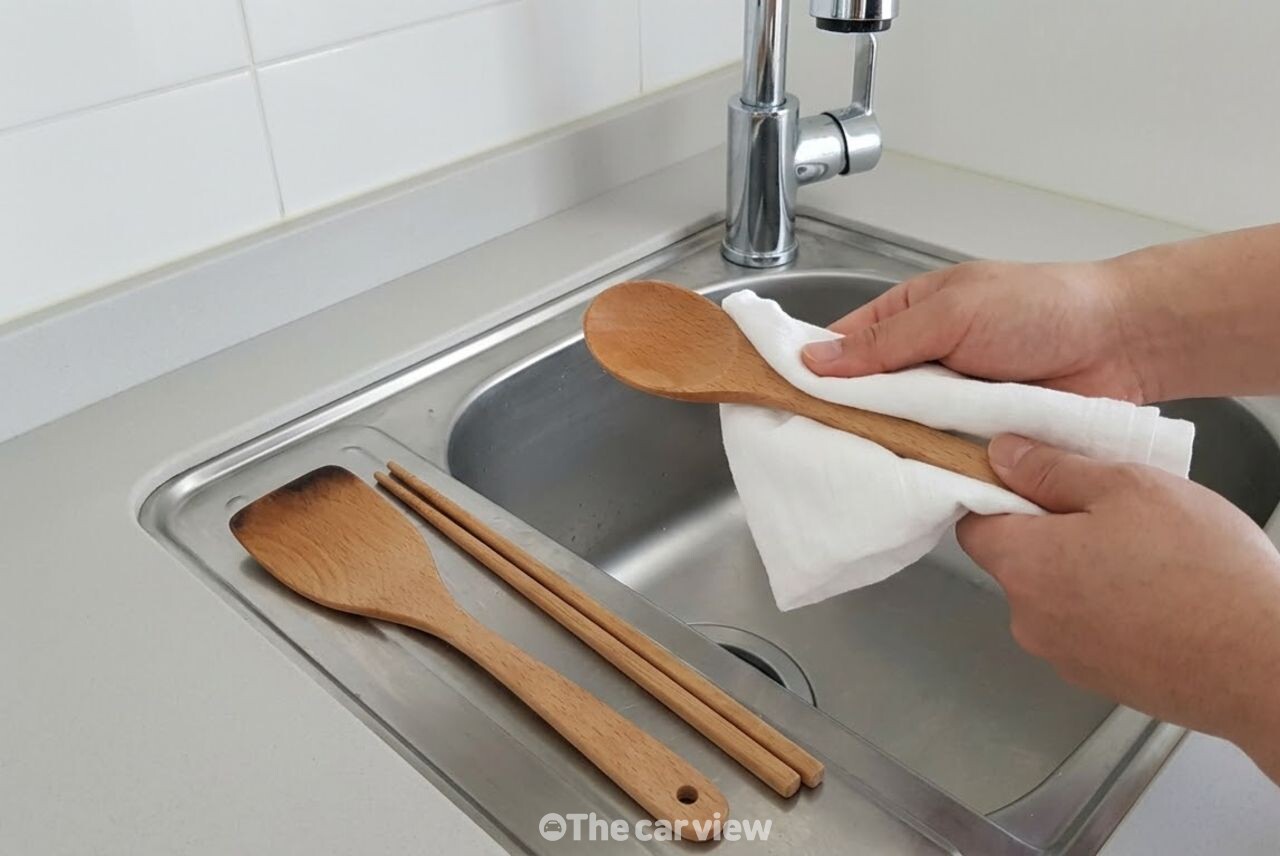 나무 수저 관리 / 기사 이해를 돕기 위한 AI 이미지