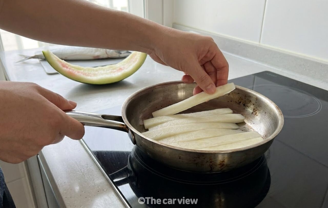 수박 껍질 생선 구이 / 기사 이해를 돕기 위한 AI 이미지