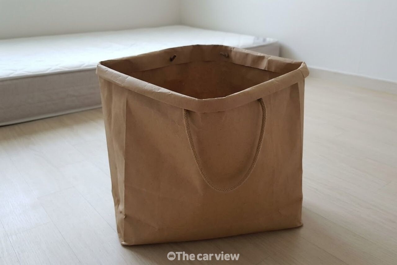 종이 쇼핑백 재활용 / 기사 이해를 돕기 위한 AI 이미지