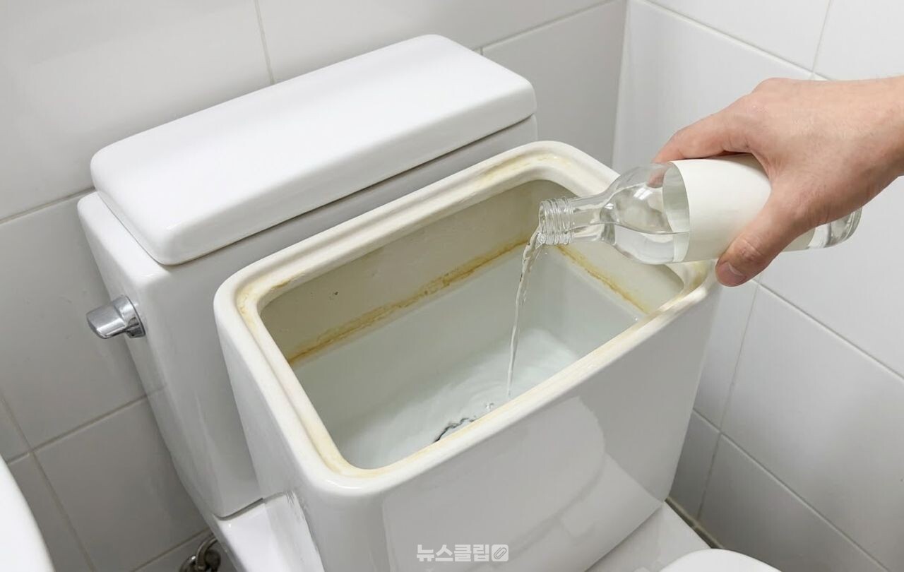 변기 물때 청소 / 기사 이해를 돕기 위한 AI 이미지