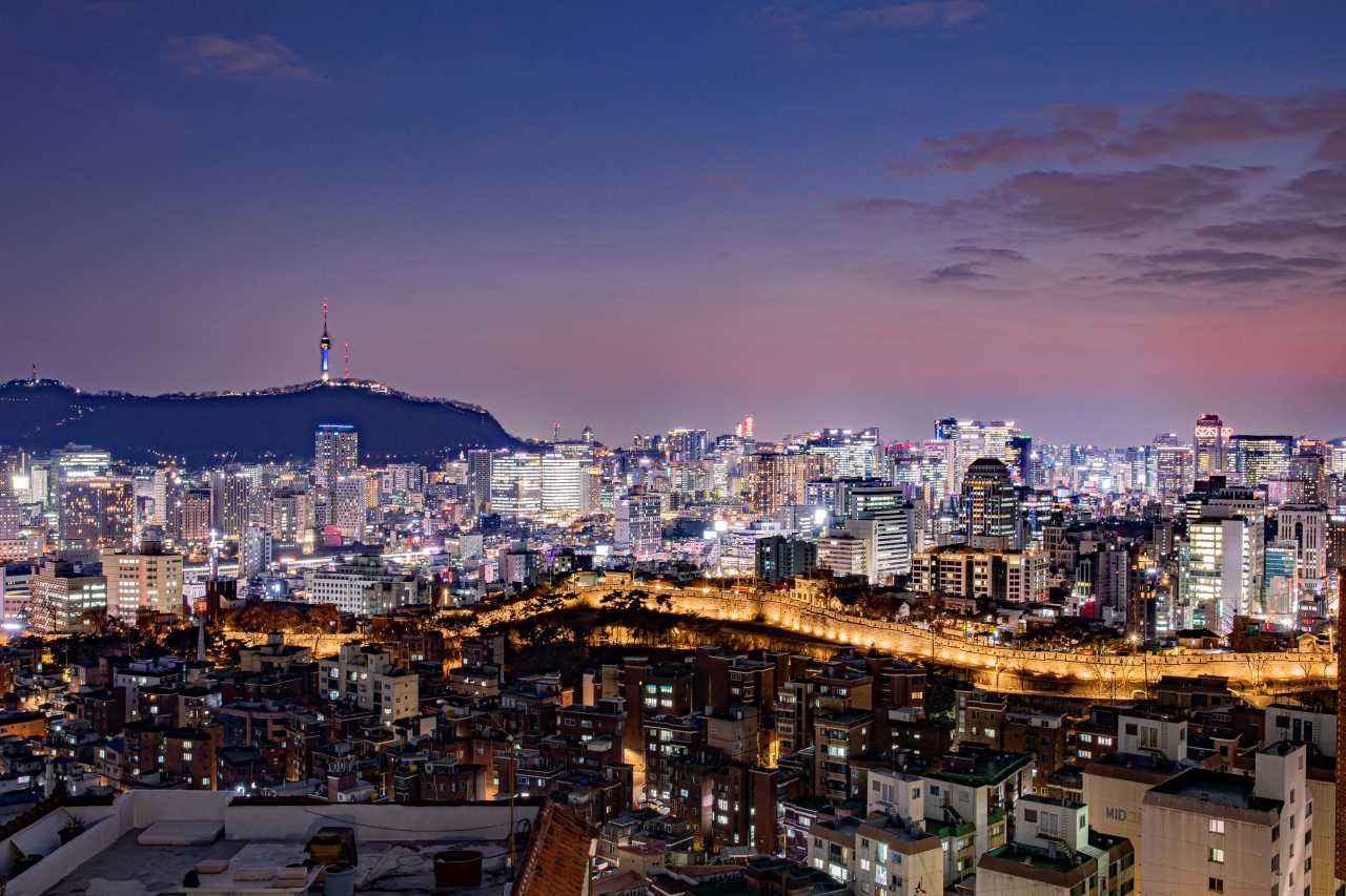 낙산공원 야경 / 사진=서울관광재단