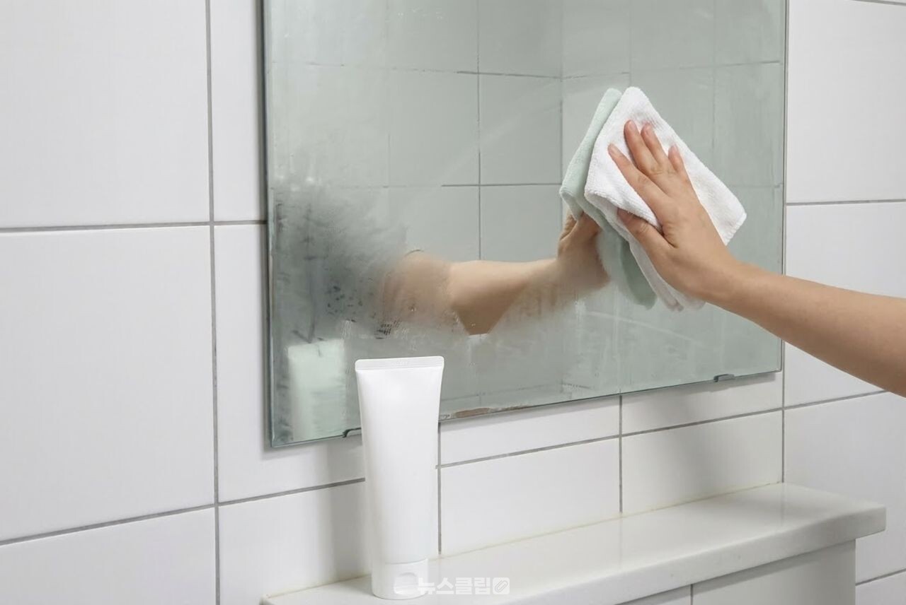욕실 거울 김서림 / 기사 이해를 돕기 위한 AI 이미지