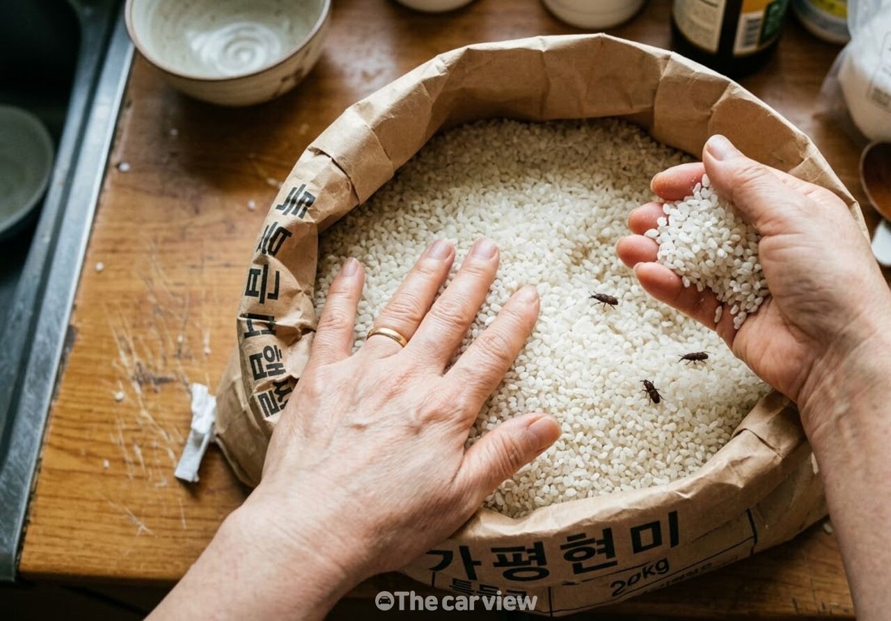 쌀 보관법 / 기사 이해를 돕기 위한 AI 이미지