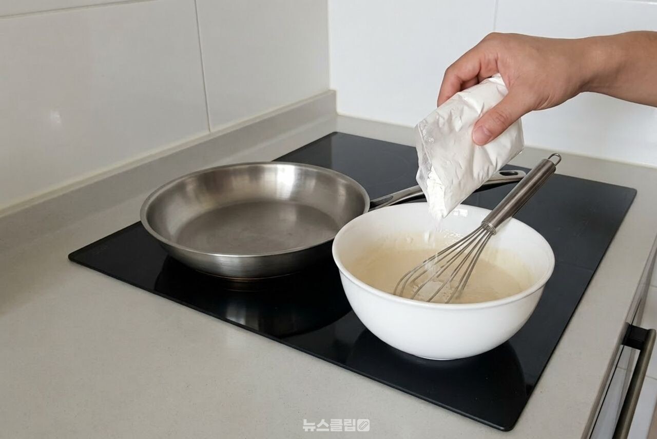 바삭한 부침개 / 기사 이해를 돕기 위한 AI 이미지