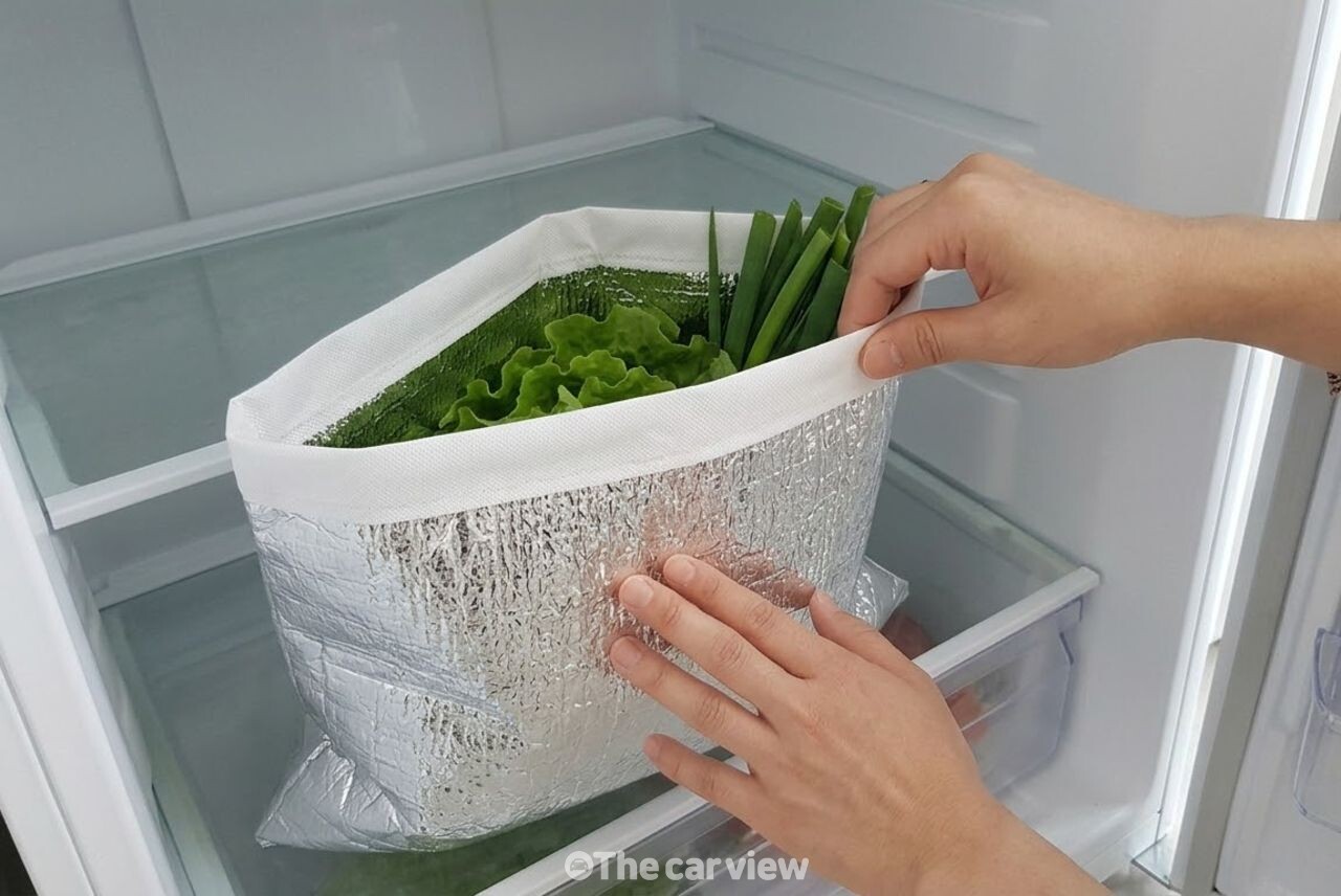 배달음식 보냉백 야채 보관 / 기사 이해를 돕기 위한 AI 이미지