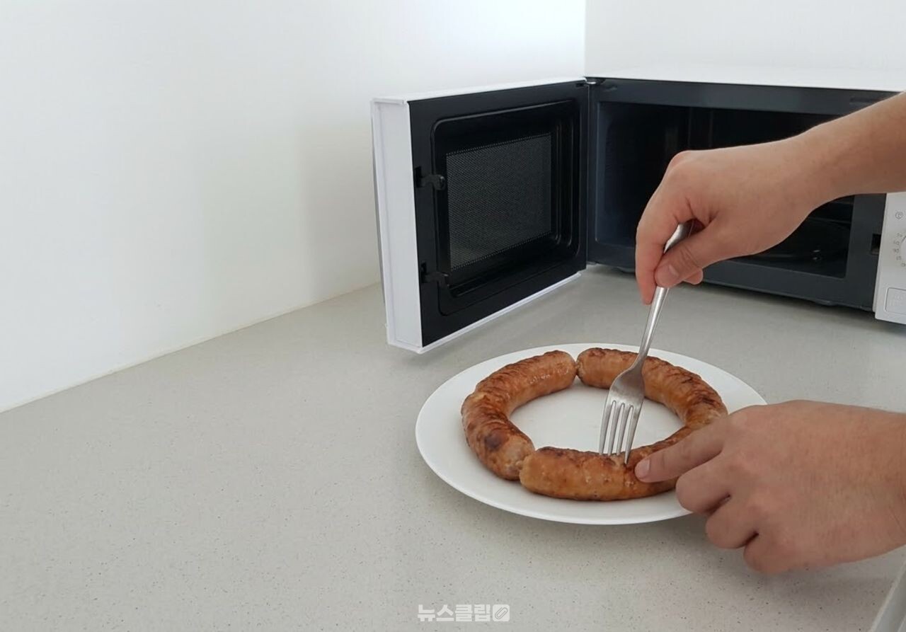 전자레인지 데우기 / 기사 이해를 돕기 위한 AI 이미지