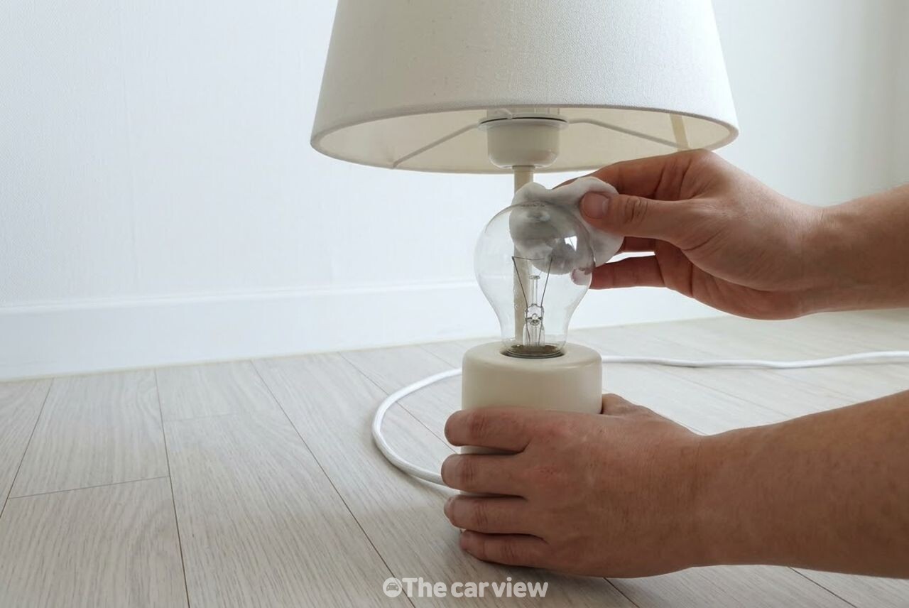안 쓰는 향수로 전구 방향제 만들기 / 기사 이해를 돕기 위한 AI 이미지