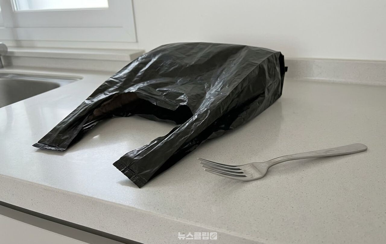 비닐봉지 매듭 풀기 / 기사 이해를 돕기 위한 AI 이미지