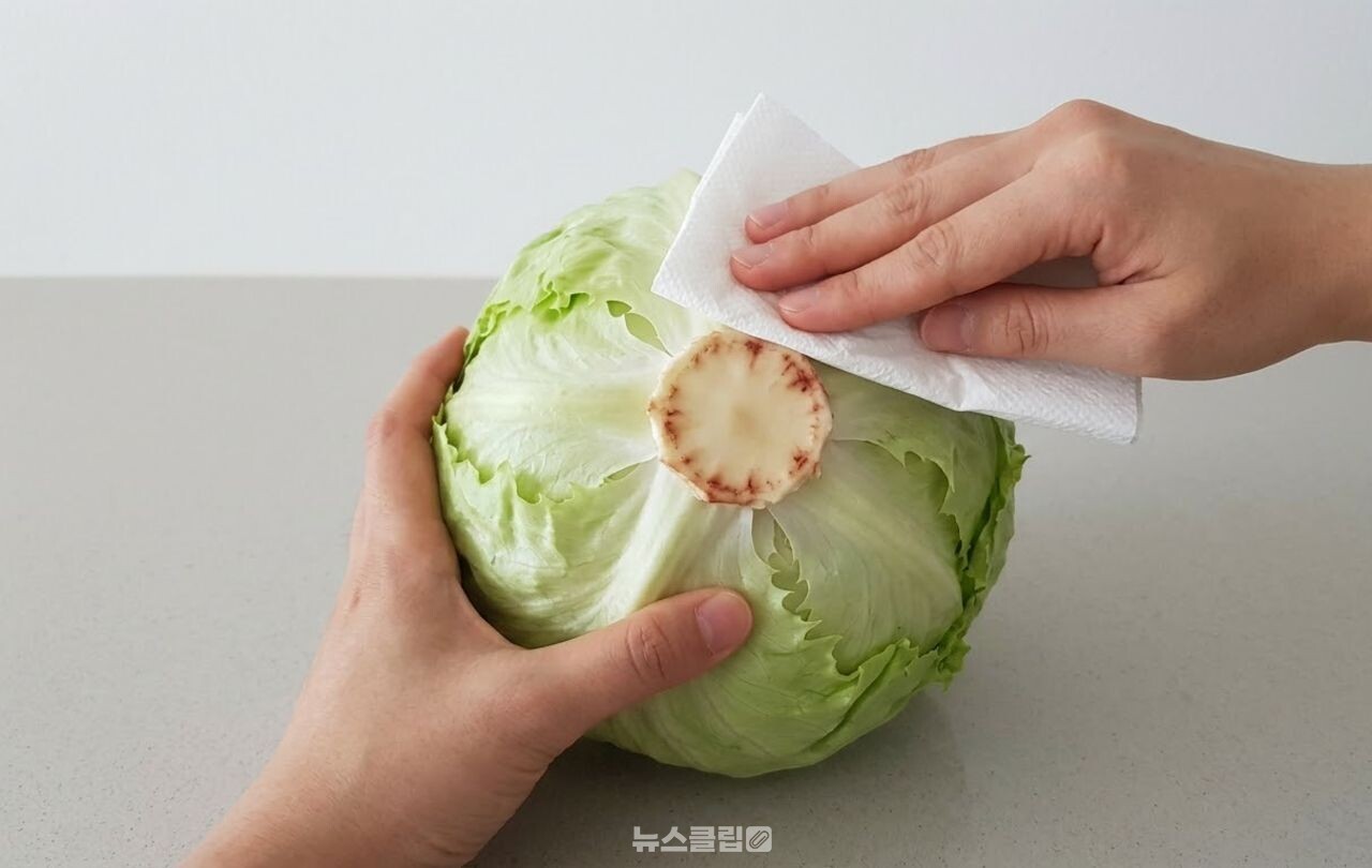 양상추 이쑤시개 보관법 / 기사 이해를 돕기 위한 AI 이미지