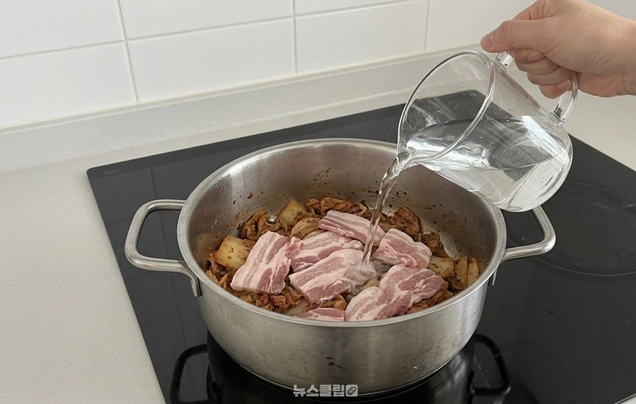 묵은지 김치찌개 / 기사 이해를 돕기 위한 AI 이미지