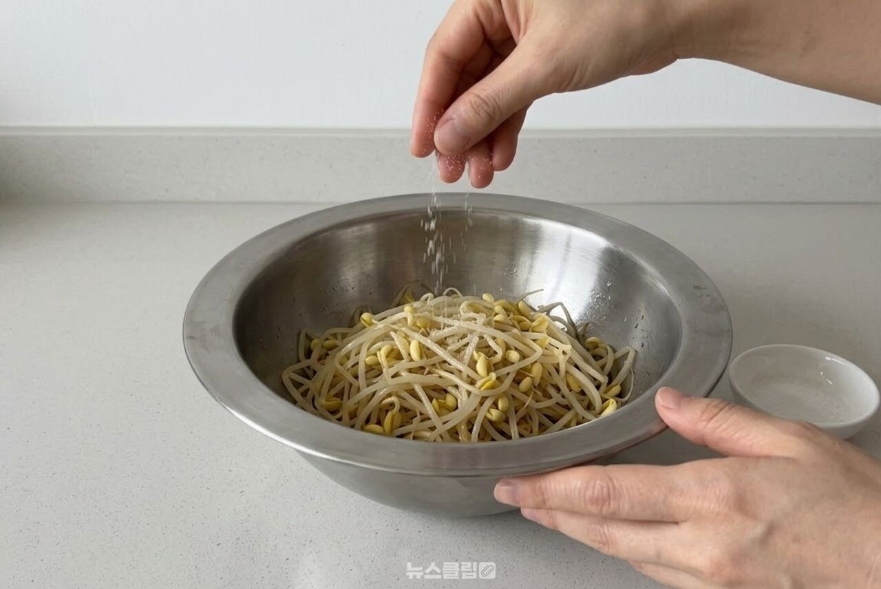 콩나물무침 / 기사 이해를 돕기 위한 AI 이미지