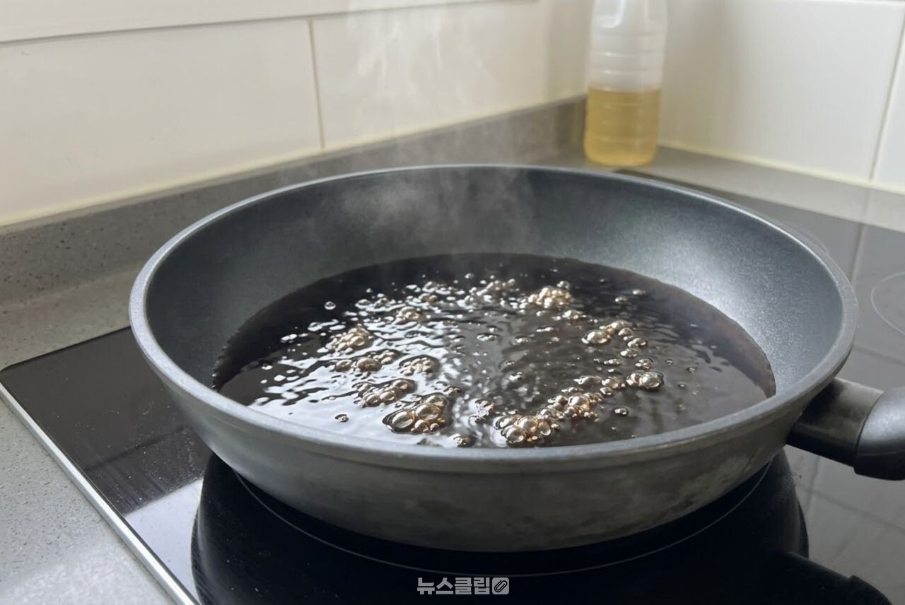 프라이팬 비린내 제거 / 기사 이해를 돕기 위한 AI 이미지