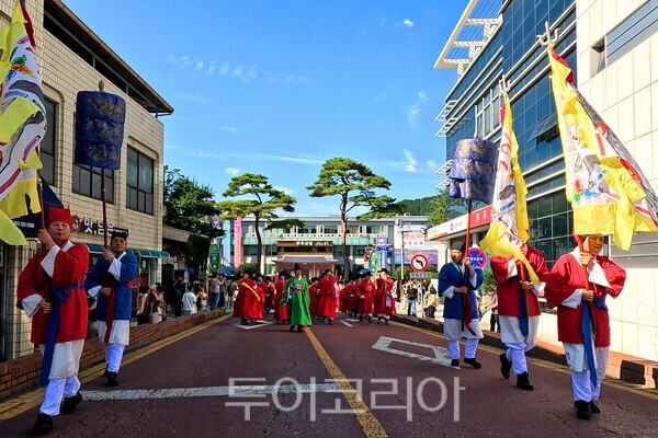 사진 / 조선왕조실록 적상산사고 이안재연 모습_투어코리아 유지훈 기자