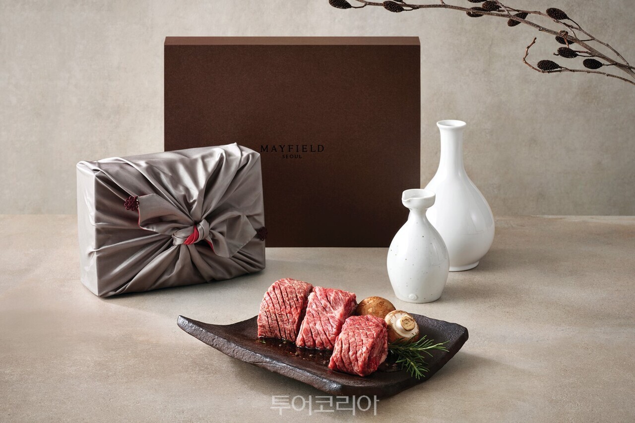 ] 메이필드호텔 서울 ‘봉래헌 한가위 상차림’  낙원 추석 갈비 선물세트 /사진- 메이필드호텔 서울