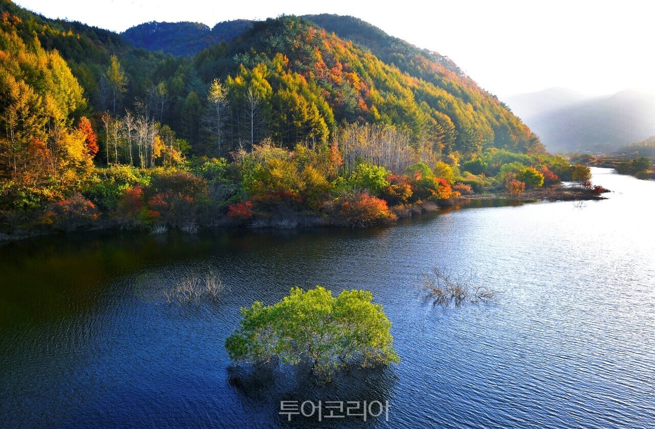 용담호 ⓒ박종권 /사진-진안군 제공