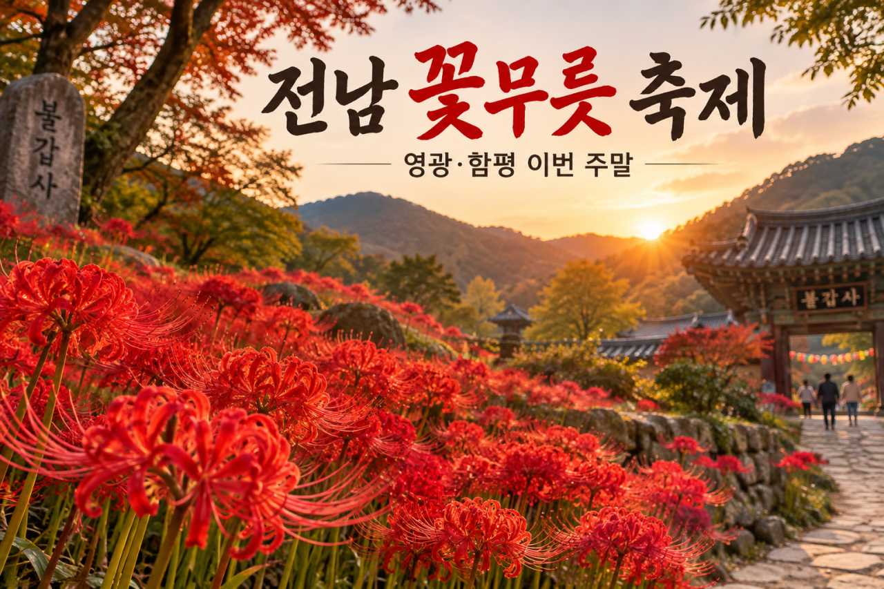 전남 꽃무릇 축제 레전드