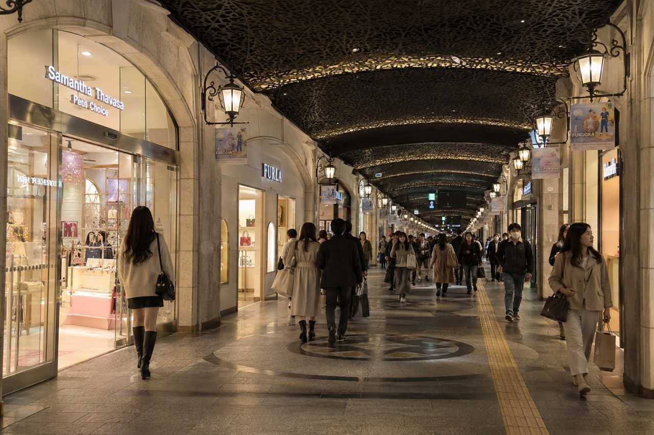 지하상가 쇼핑