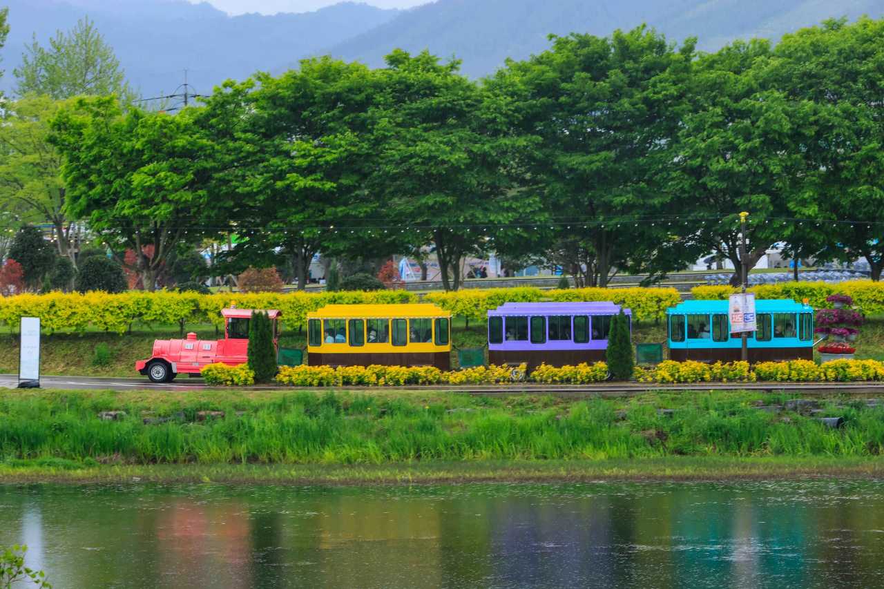 전남 장성 황룡강변 산책 / 사진=한국관광공사 김찬영