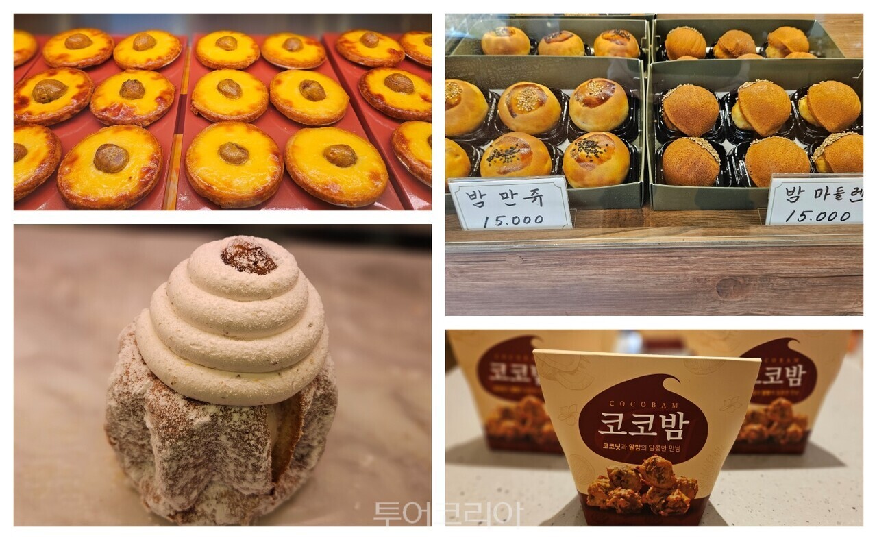 알밤 디저트 / 사진-투어코리아
