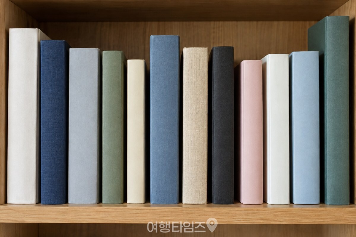 책장에 빈틈 없이 꽂힌 책들 사이로 공기가 통할 작은 간격이 보이는 모습. / 기사 이해를 돕기 위한 생성형 이미지