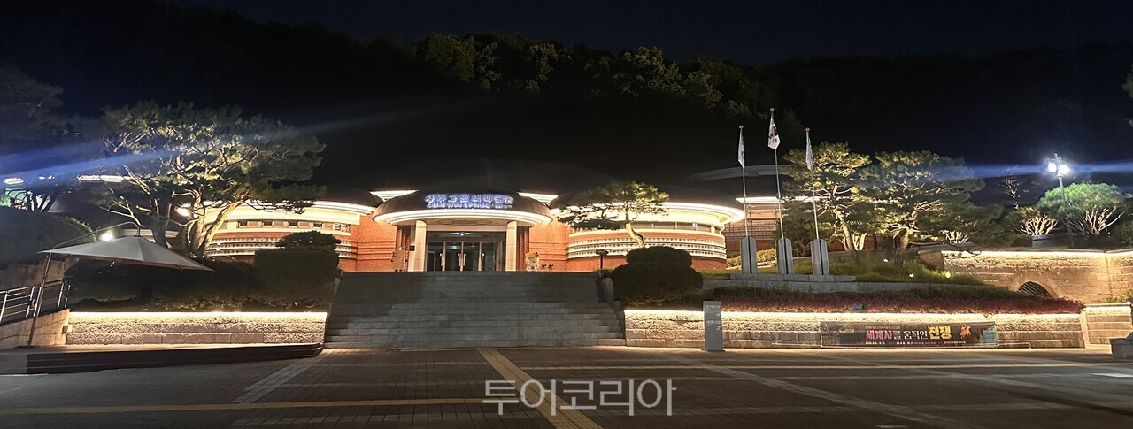 은은하게 물든 직지의 밤 청주고인쇄박물관 야간경관 /사진-청주시