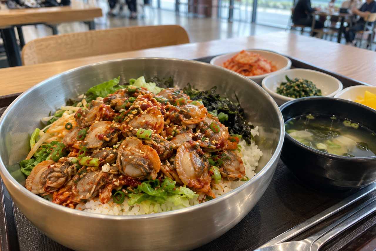 보성녹차휴게소 꼬맘비빔밥 / 이해를 돕기 위한 AI이미지