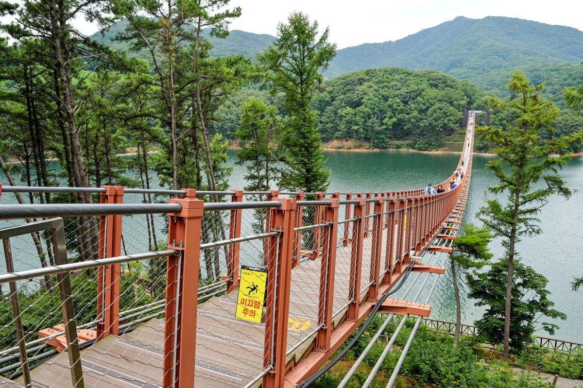 마장호수 출렁다리 / 한국관광공사-송재근